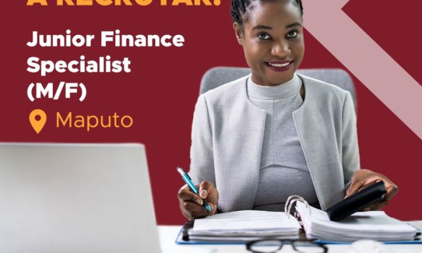 Vaga – Junior Finance Specialist (m/f) for a Pro Education Programme in Maputo