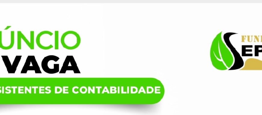 Vagas – (02) Assistentes de Contabilidade (M/F), para Tete e Nampula.