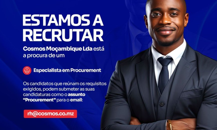 Vaga – Especialista em Procurement