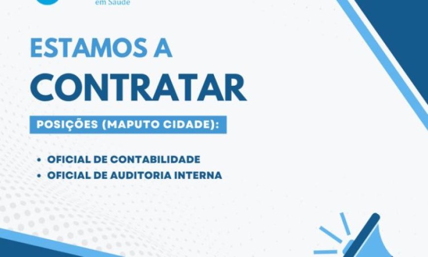 (02) Vagas – (01) Oficial de Contabilidade, (01) Oficial de Auditoria Interna