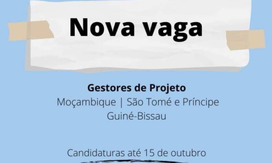 Vagas – Gestores de Projeto