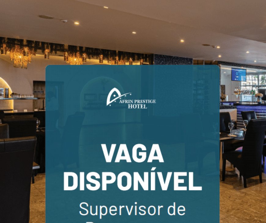 Vaga – Supervisor de Restaurante