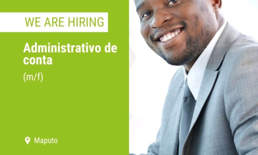 Vaga – Administrativo de conta (m/f)